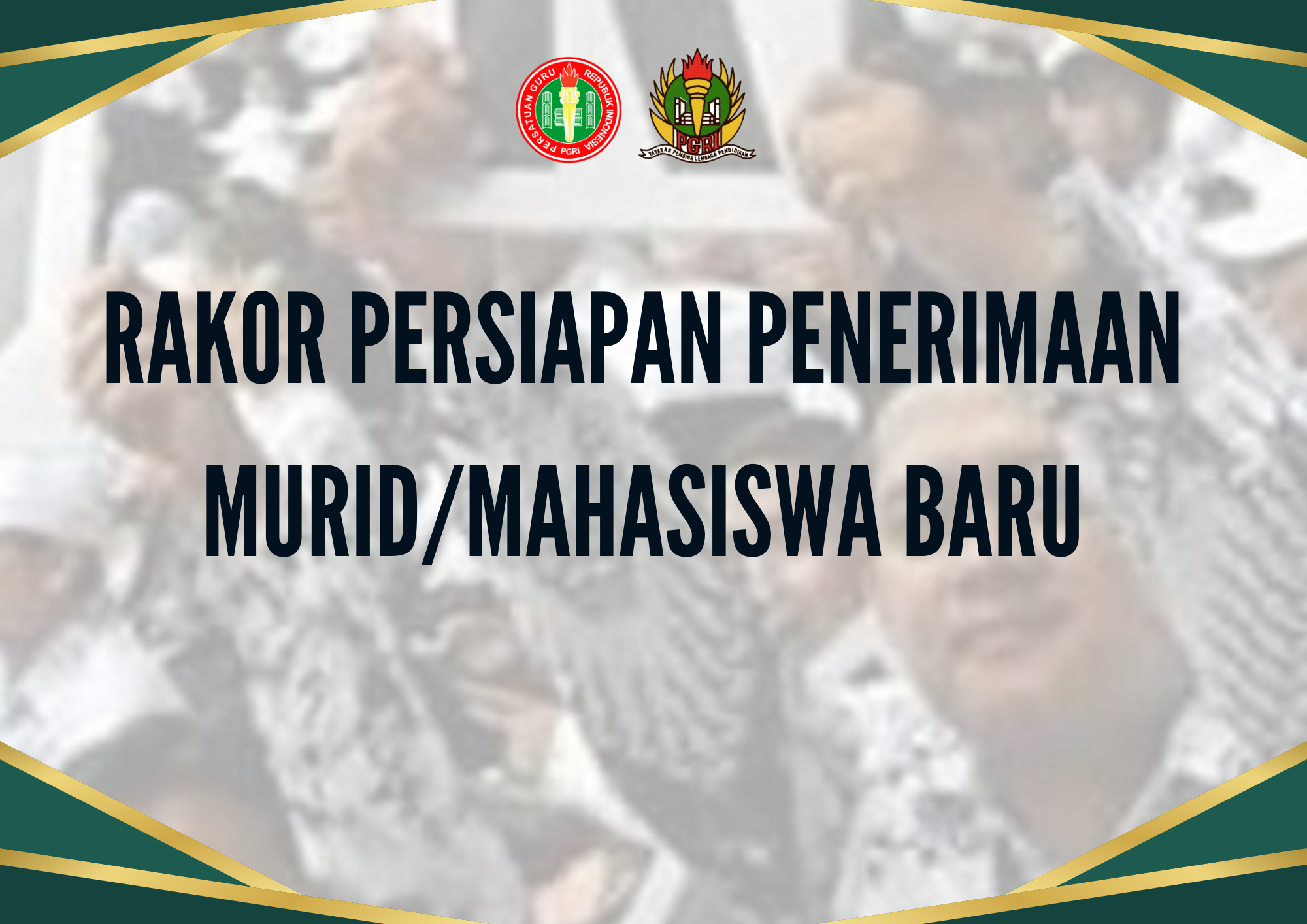 Rakor Persiapan Penerimaan Murid/Mahasiswa Baru